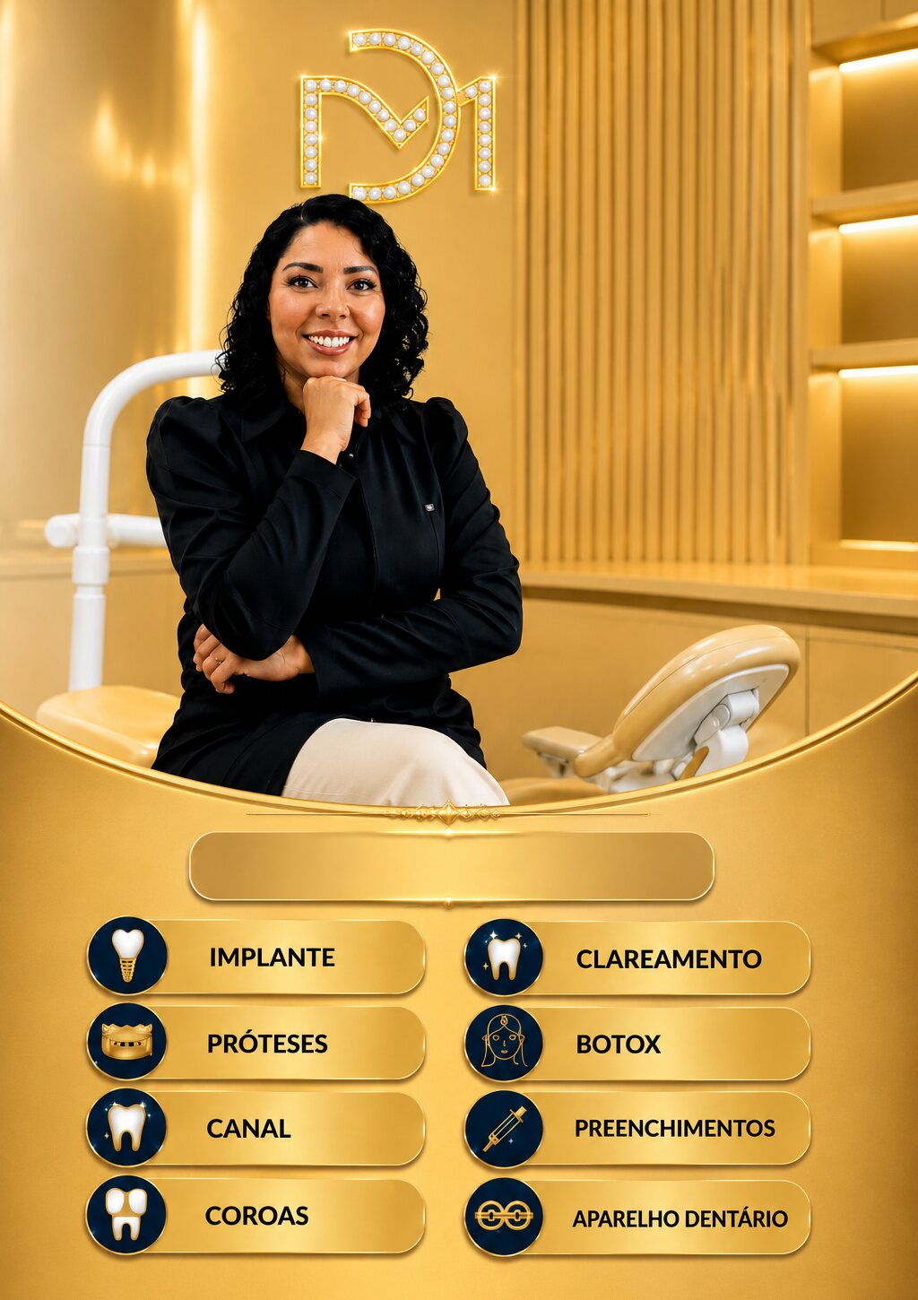 Dra. Denise Menezes, cirurgiã-dentista em Itaguaí